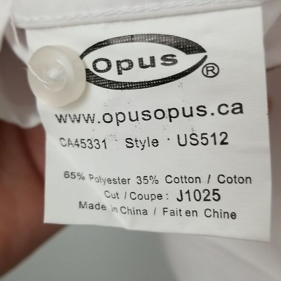 🎁5/$25 Opus Shirt St John Ambulance Volunteer Small Button Up Short Sleeve - Picture 7 of 7